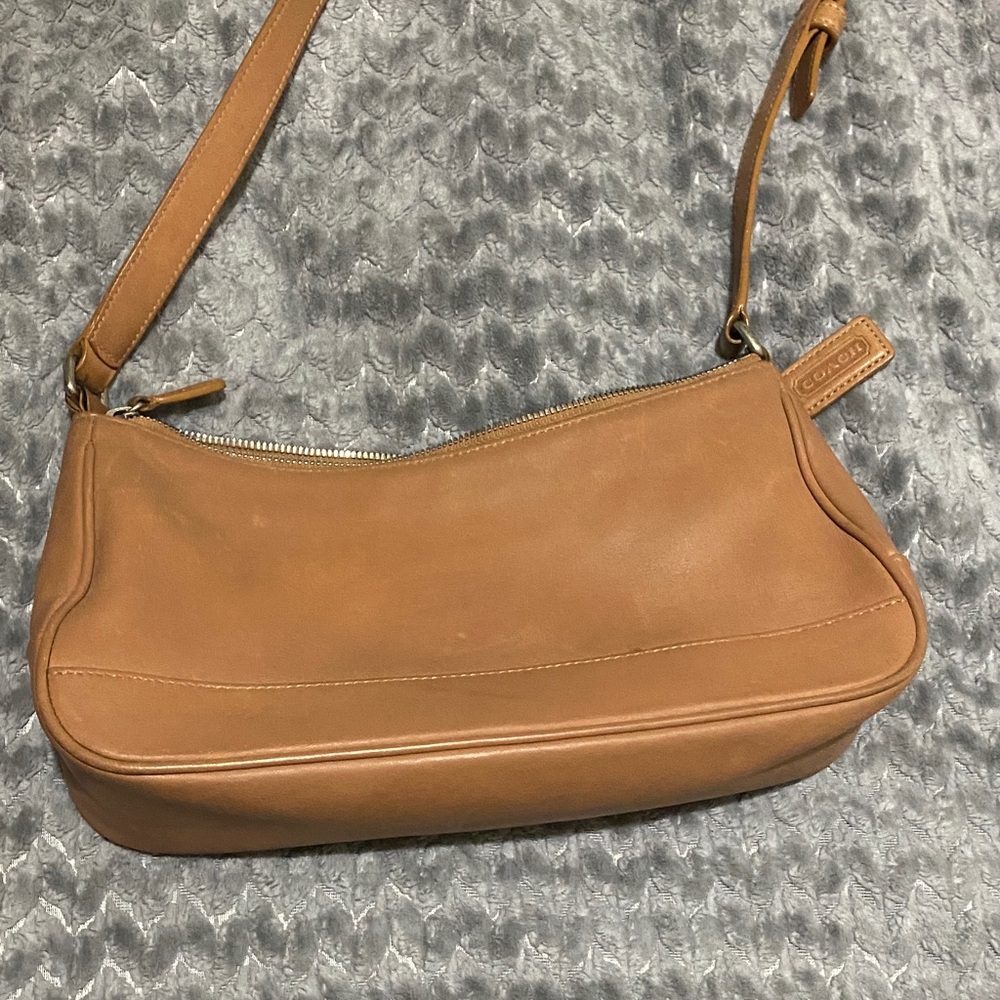 Coach Brown Leather Shoulder Bag
